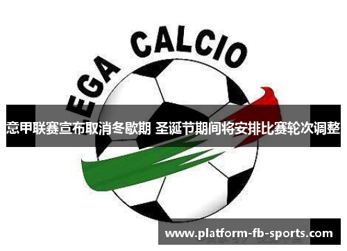 意甲联赛宣布取消冬歇期 圣诞节期间将安排比赛轮次调整